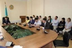 23 июня текущего года в Ревизионной комиссии по городу Астане состоялось торжественное  мероприятие ко Дню государственной службы Республики Казахстан