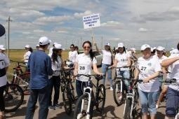 2 июля текущего года Ревизионная комиссия по городу Астане приняла участие в велопробеге, приуроченному ко Дню государственного служащего Республики Казахстан и предстоящему празднику - Дню столицы
